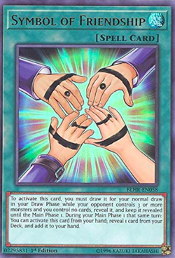 1X NM Symbol of Friendship - BLHR-EN058 - Ultra Rare 1st Edition yugioh - Image 1