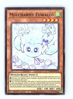 Mulcharmy Fuwalos L5DD-ENC 16 Common 1st Edition 2020 Legendary 5D's Decks - Image 1