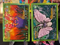 #48-49 Venomoth Venonat Cracked Ice Holo Pokemon Safari 2025 Peru Us Seller - Image 1