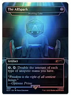 The AllSpark - Doubling Cube - Secret Lair Drop FOIL- NM/M MTG SLD - Image 1