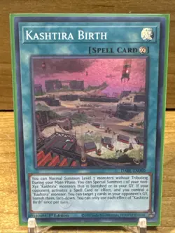 Kashtira Birth Dabl-EN060 1st Super Rare NM Yugioh Card - Image 1