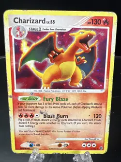 Pokemon TCG Secret Wonders Charizard 3/132 Reverse Holo Rare Card 2007 - Image 1