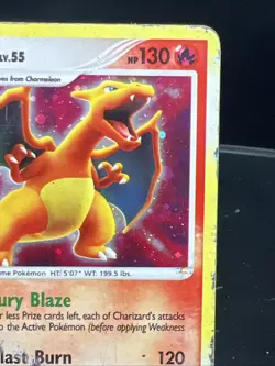 Pokemon TCG Secret Wonders Charizard 3/132 Reverse Holo Rare Card 2007 - Image 3