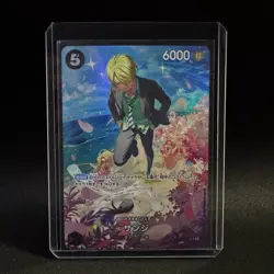 Sanji SP ST14-003 SR Parallel Alt Art Royal Blood ONE PIECE card Japanese NM - Image 3