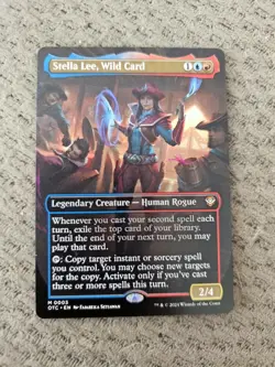 Magic the Gathering #3 Stella Lee, Wild Card Borderless - Image 1