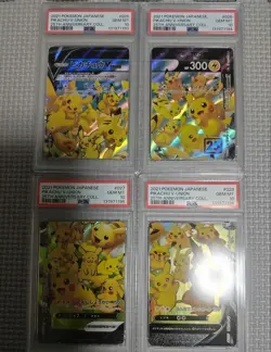Pokemon Card 4Cards PSA10 Pikachu V-UNION 25th Anniversary Coll 2021 Japanese - Image 1