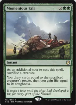 Momentous Fall R Commander 2019 173 - LP MTG - Image 1