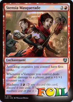 Stensia Masquerade 172 MTG Innistrad Remastered Uncommon NP Foil - Image 1