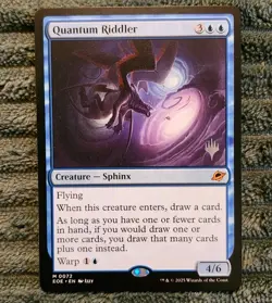 Quantum Riddler - Promo Pack: Edge of Eternities Magic The Gathering Near Mint - Image 1