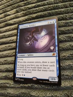 Quantum Riddler - Promo Pack: Edge of Eternities Magic The Gathering Near Mint - Image 2