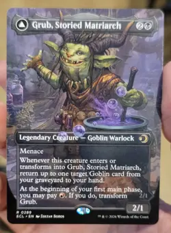 Grub, Storied Matriarch Showcase Lorwyn Eclipsed NM MTG - Image 1