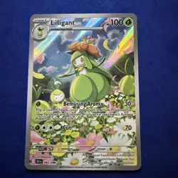 Lilligant 92/86 Black Bolt Illustration Rare Pokemon TCG Card NM - Image 1