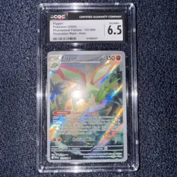 2025 POKEMON PFL EN-PHANTASMAL FLAMES ILLUSTRATION RARE #101 FLYGON CGC 6.5 - Image 1