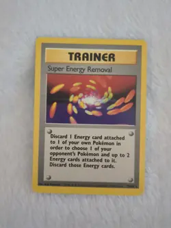 Super Energy Removal 79/102 Base Set (Unlimited) Regular Rare Pokemon - Image 1