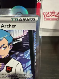 Team Rocket’s Archer 223/182 Holo Pokemon TCG Destined Rivals NM SHIPS FAST 🔥💨 - Image 3