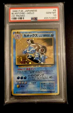 1998 POKEMON CD PROMO - TRIO PSA 10 - Venusaur Charizard Blastoise - Image 5