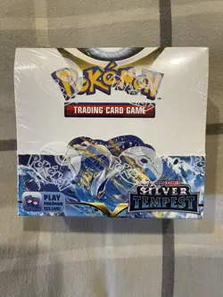 Pokemon Silver Tempest Booster Box Factory Sealed Pokemon TCG - Image 1