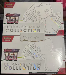 SEALED Pokemon TCG Scarlet & Violet 151 Ultra Premium Collection Box UPC and NEW - Image 1