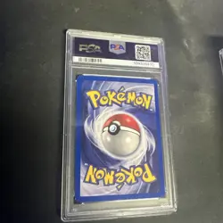 Pokemon TCG Erika's Clefable Gym Heroes 3/132 Holo Unlimited Holo Rare PSA 7 - Image 2