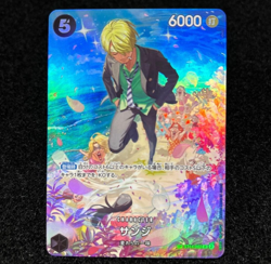 Sanji SP Alt Art ST14-003 SR OP-10 Royal Blood ONE PIECE Card Game Japanese NM - Image 3
