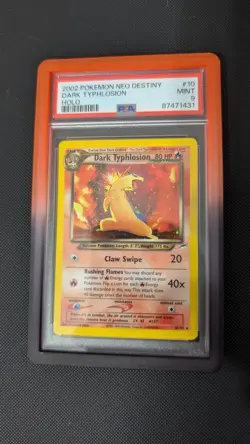 PSA 9 Dark Typhlosion 2002 Neo Destiny Pokemon 10/105 - Image 1