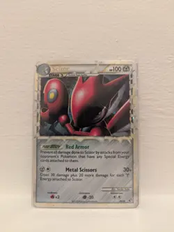 2010 HeartGold & SoulSilver - Undaunted Scizor Stage 1/Rare Prime #84 - Image 1