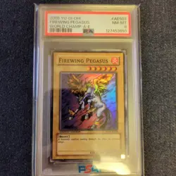 Yu-Gi-Oh PSA8 Firewing Pegasus WCS-AE503 Limited Edition 2005 English - Image 1