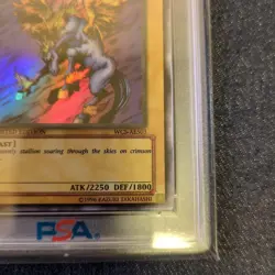 Yu-Gi-Oh PSA8 Firewing Pegasus WCS-AE503 Limited Edition 2005 English - Image 5