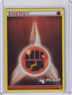 Fighting Energy Plaid Holo #110 Play Pokemon League & Championships 2011 TCG - Image 1
