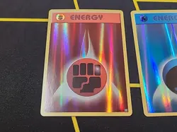Pokemon TCG Lot (2) - Evolutions Reverse Holo Energy Water 93/108 & Fighting 96 - Image 3