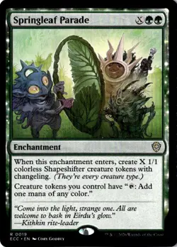 Springleaf Parade R Commander: Lorwyn Eclipsed 19 NM - Image 1