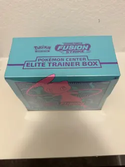 Fusion Strike Pokemon Center Exclusive ETB Elite Trainer Box Sealed NEW - Image 3