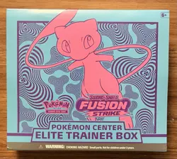 Pokemon Center Exclusive Fusion Strike Elite Trainer Box ETB - New, Sealed! - Image 1