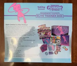 Fusion Strike Elite Trainer Box Pokemon Center Exclusive ETB New Factory Sealed - Image 2