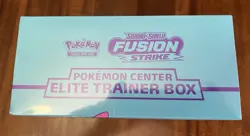 Fusion Strike Elite Trainer Box Pokemon Center Exclusive ETB New Factory Sealed - Image 3