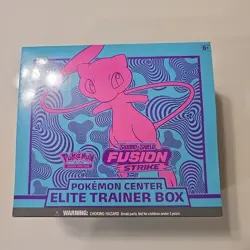 Pokemon Center Exclusive Fusion Strike Elite Trainer Box ETB SEALED New - Image 1