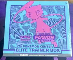 Pokemon Center Exclusive Fusion Strike Elite Trainer Box ETB SEALED New - Image 1