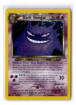 DARK GENGAR 6/105 HOLO RARE NEO DESTINY POKEMON NM - Image 1
