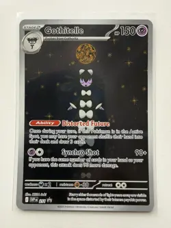 Pokemon TCG S&V White Flare: Gothitelle SVP211 - Black Star Promo - NM / M - Image 3