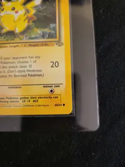 1999 Pokemon TCG 1st Edition Pikachu Jungle Set #60/64 LP-NM! - Image 4