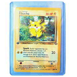 Pikachu 60/64 Pokemon TCG 1st Edition Jungle NM Vintage 1999 Card - Image 1