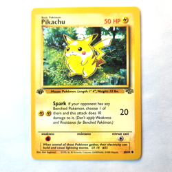 Pikachu 60/64 Pokemon TCG 1st Edition Jungle NM Vintage 1999 Card - Image 2