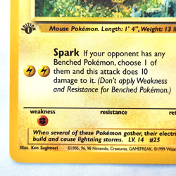Pikachu 60/64 Pokemon TCG 1st Edition Jungle NM Vintage 1999 Card - Image 5