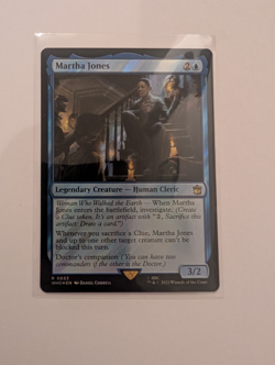 MtG Martha Jones Surge Foil R 0653 Doctor Who Magic Gathering - Image 1