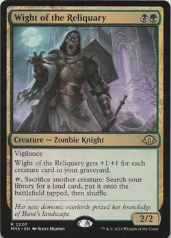 Wight of the Reliquary R Modern Horizons 3 207 - LP MTG - Image 1