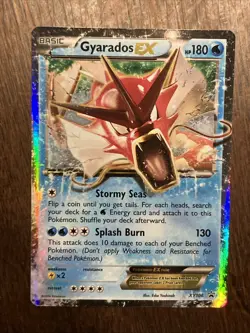 Pokemon TCG Gyarados EX XY106 Holo Rare Black Star Promos LP - Image 1