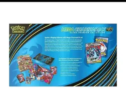 Pokemon Mega Charizard X ex Ultra Premium Collection Box Sealed New UPC - Image 2