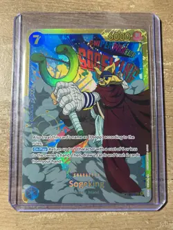 Sogeking OP03-122 Pillars of Strength SEC Foil NM - Image 1