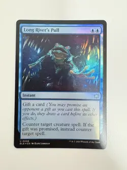 Long River’s Pull Foil MTG Magic the Gathering Card NM Near Mint BLB - Image 1