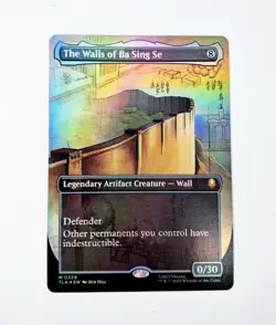 MTG "The Walls of Ba Sing Se" Avatar FOIL Showcase (TLA M 0329) *NM/PACK FRESH* - Image 1